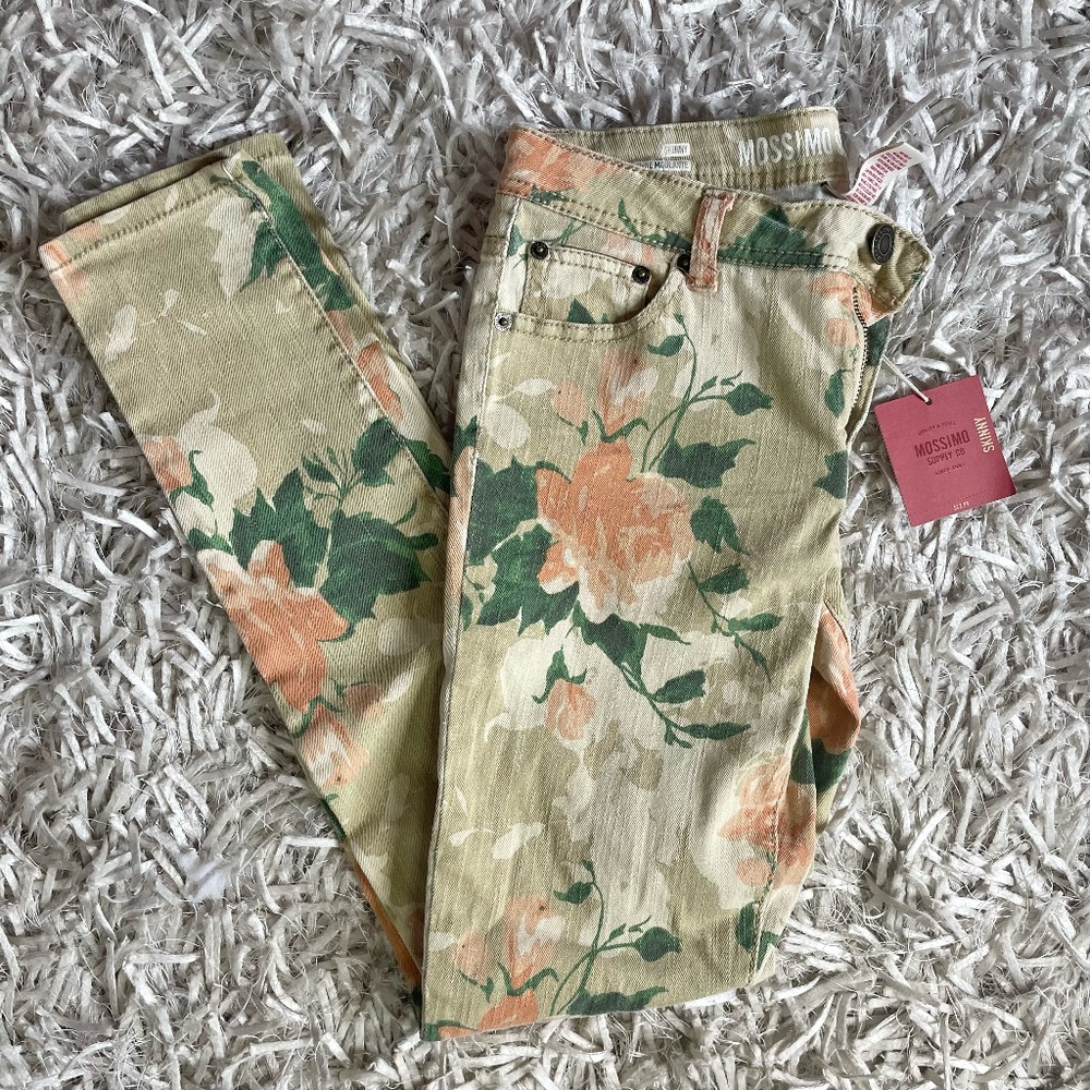 Mossimo Floral Print Skinny Jean